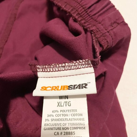 Scrub Star Womens Size XL Pants Scrubs - Picture 3 of 16